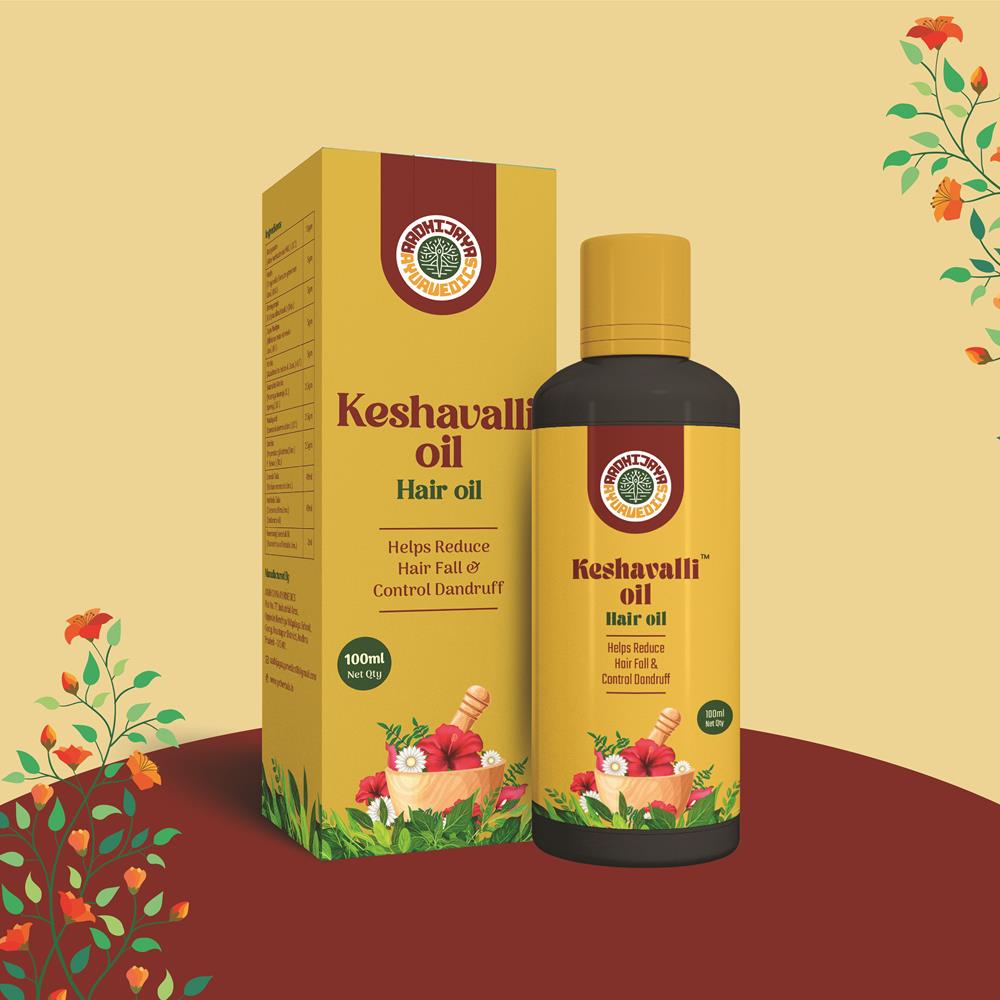 Keshavalli oil (pack of 2 bottles)